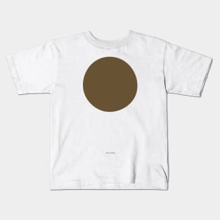 Circular - Crayola Raw Umber Kids T-Shirt